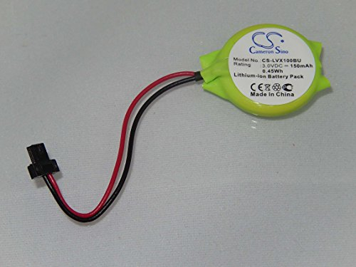 vhbw BIOS-Batterie kompatibel mit Lenovo ThinkPad Edge 13 E30, X100E, X100E 2876, X100E 3506, X100E 3507 Computer Notebook (150mAh, 3V, Li-Ion)