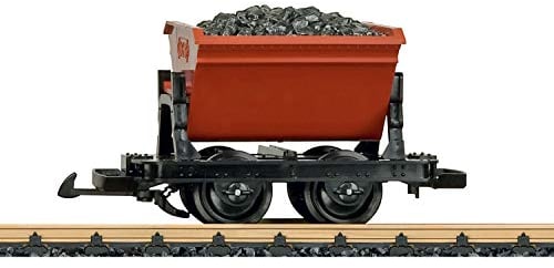 LGB - 42430 Kipplore - Modelleisenbahn - Gartenbahn-Wagen - Robuste Bauweise - Spur G - Maßstab 1:22,5 - Outdoor geeignet - Detailgetreu - Für Sammler und Modellbahn-Enthusiasten