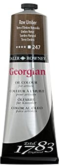 Georgian Oil Colour Colour 225 ml by DALER-ROWNEY - Raw Umber