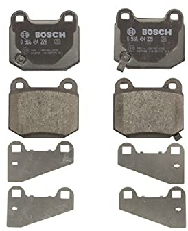 Bosch BP1164 - Brake Pads Car Rear Axle - 1 Set of 4 Pads