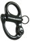 Fusion Salite Quick Release ad Alta Resistenza moschettone 18KN Pull-Lock Meccanismo Nero Opaco