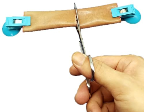 Trainingsmodell for Darmanastomose, Naht-Übungsform, Naht-Übungsset, langlebiges Silikon-Haut-Nahtpolster zur Verwendung durch Studenten for Krankenpflegestudenten, Kit for chirurgische Stiche, Med Sc