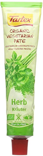 Tartex Organic Herb Pate Tube 200 g (Pack of 4)