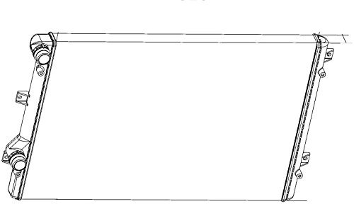 Hella 8MK 376 774-034 Radiatore