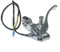 BREMSE BREMSHEBEL & AUFNAHME/-HALTER LINKS * KOMPLETT * in CHROME für BENZHOU YIYING YY50QT-21 - FIRENZE 50 - ZNEN RETRO CRUISER ZN50QT-E FT50QT-E und baugleiche RETRO CRUISER ROLLER GY6