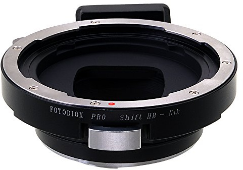 Fotodiox Pro Shift Lens Mount Adapter Compatible with Hasselblad V-Mount Lenses on Nikon F Mount Cameras