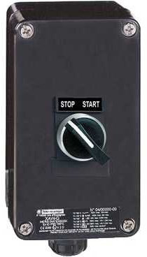 CAJA PULS. ATEX PLA. SEL. 2 POS. FIJAS