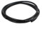 sourcing map Tuyau Air Comprimé 6mm x 4mm compresseur air pneumatique flexible Tube PU noir 1,5 m