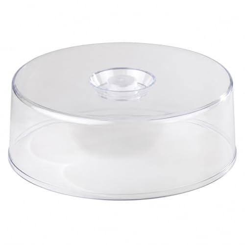 Cover for Revolving Cake Stand Dimensions: 300mm diameter x 95mm high.