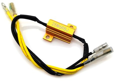 LED Indicator Resistor Motorcycle/Quad/ATV Load Resistor STOPS FAST FLASHING