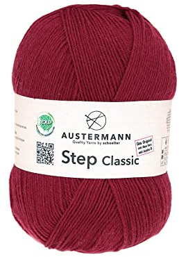 Step Classic Austermann mit Aloe Vera und Jojobaöl Sockenwolle 100 g Farbe 1005