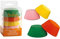 Decora, 0339915 Moules à Muffins Colorés, Moules Pratiques pour Cuire, présenter et Offrir des Muffins, Résistent jusqu'à 220 °, en Blister Pratique, Rose