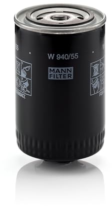 MANN-FILTER, W 940/55 Oil Filter | For Off-Highway, Highest Filtration Performance, Engine Protection, High Quality Sealing, True OE Engineering