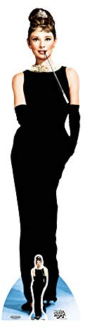 STAR CUTOUTS U828520 Mickey Mouse Cut Out of Audrey Hepburn, Einfarbig, Mehrfarbig, Life Size