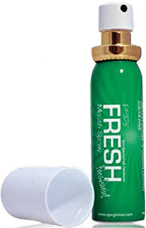 Antibakterielles Mundspray FRESH MINT frische Minze Atem Alkoholfrei
