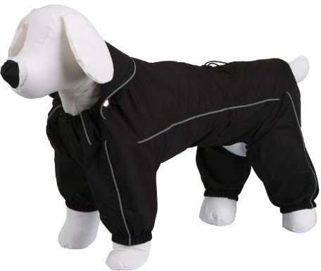 Kerbl Pet Regenmantel Manchester, schwarz, 30cm