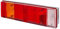 HELLA 2VP 007 323-111 Heckleuchte - Glühlampe - 24V - Anbau/geschraubt - Lichtscheibenfarbe: mehrfarbig - Stecker: Schraubkontakt - links - Menge: 1