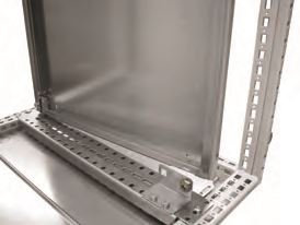 Eldon Schrank Edelstahl. – Pult 985 x 1200 x 400 Gehäuse/55 Edelstahl