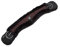 CHRIST Lammfell Western-Sattelgurt KONTURGURT von Werner anatomisch geformter Westerngurt (Kurzgurt), echtes Fell in braun-braun, Länge 75 cm