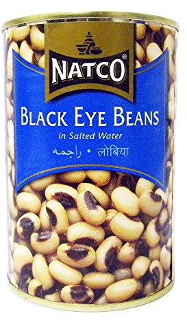 Natco - Schwarzaugenbohne - 400g x 2 Doppelpack