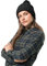 Jack Wolfskin Unisex Stormlock pompom beanie Winddichte Mütze, Schwarz, Einheitsgröße EU