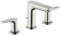 Hansgrohe 71733821 Talis E Badarmatur, gebürsteter Nickel