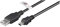 Goobay 93903 Câble Hi-Speed USB 2.0 avec Certificat USB, Noir, 3m Longueur