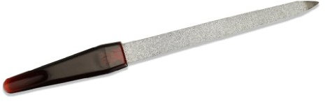Denco Large Sapphire Crystal Nail File with Sheath