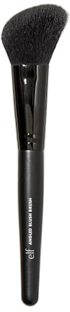 e.l.f. Angled Blush Brush, Face Makeup Brush For A Sculpted Look, Great For Cream, Liquid Or Powder Blush, Bronzers & more, Vegan & Cruelty-Free