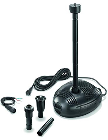 esotec Solar Ersatzpumpe Genova 1200/2000, 12-24V/DC Teichpumpe, Sprinklerset, universell einsetzbare Einzelpumpe, Ersatzteil, Zubehörpumpe, Erweiterungspumpe, IP68 101735