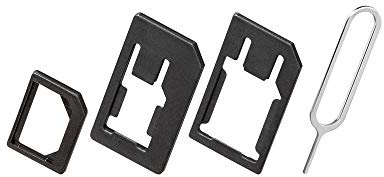 Goobay 40805 SIM-Kartenadapter (3in1) Nano-SIM, Micro-SIM, SI