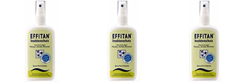 (3er BUNDLE) | Alva Insektenschutz Effitan 100 ml | 100ml - Alva