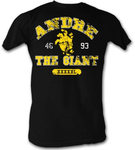 Andre The Giant - Herren Hand T-Shirt In Black, Large, Black