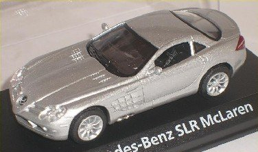 Motormax Mercedes-B SLR Silber McLaren Mc Laren 1/43 Motor Max Modellauto Modell Auto