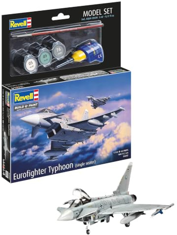 Revell Modellbausatz 64282 - Model Set Eurofighter Typhoon im Maßstab 1:144