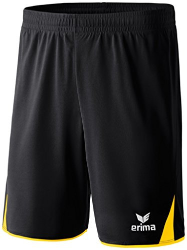 Erima Damen Classic 5-C Short (615510), schwarz/gelb, 44