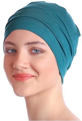 Deresina Headwear Schlafmütze, Chemo Kopfbedeckung (Sarcelle)