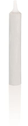 Wiedemann 50 STK. Puppenlichte 65/10mm (Weiß) Puppenkerzen