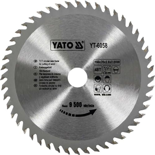 YT Yato Professional 6058-tct-lama of Wood 160 x 48 x 20 mm