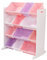 KidKraft Pastel Sort It and Store It Toy Organiser, Kids' Storage Unit with 12 Plastic Bins, Removable Storage Boxes, Children's Playroom/Bedroom Furniture, 15450