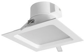 MEGAMAN Siena Square DIMMABLE Tilting 12.5W 4000K Silber 191973