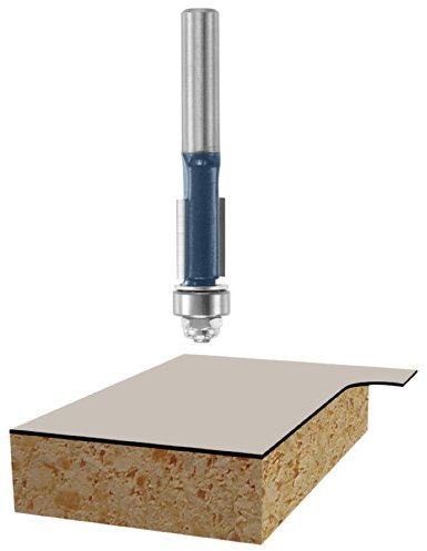 BOSCH 85268M 3/8 in. x 1 in. Carbide Tipped 2-Flute Flush Trim Bit