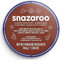 Snazaroo 1118977 Schminkfarbe - Rostbraun, 18ml Topf - hautfreundliche Gesichtschminke auf Wasserbasis, wasservermalbar, parabenfrei, Face & Bodypaint Farbe für Kinder & Erwachsene
