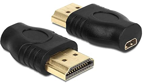 KALEA-INFORMATIQUE Adapter Micro HDMI Buchse Typ D auf HDMI Stecker Typ A.