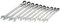 Neilsen CT3229 10pc Swivel-Head Ratchet Spanner Set - 10mm to 19mm Flexible Head Ratchet Wrenches
