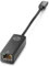 HP USB-C To RJ45 Adapter, black