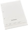 Semikolon 353092 Fotokarton 4-fach gelocht - für Foto-Mappe 4-Ring - 20 Blatt, Format: 23 x 29,5 cm - ivory cremeweiß