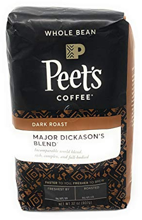 Peets Coffee, Major Dickason's Blend, Whole Bean 32oz by PEETS COFFEE [Foods]