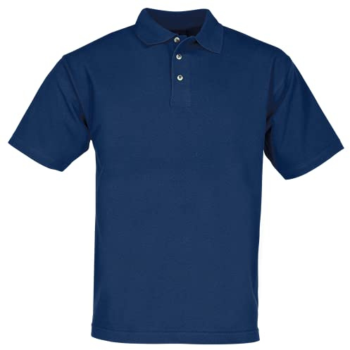 Polo Piqué Medium, Navy, XXL XXL,Navy