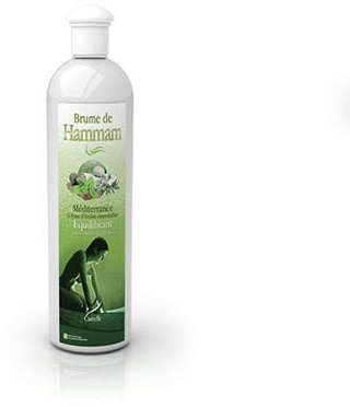 Camylle - Brume de Hammam Méditerranée - Fragrances à base d'Huiles Essentielles pour Hammams, Bains de Vapeur ou Douches Hammam - Equilibrant aux arômes frais et fleuris - 250ml
